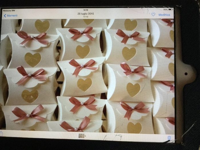 Scatoline confettata