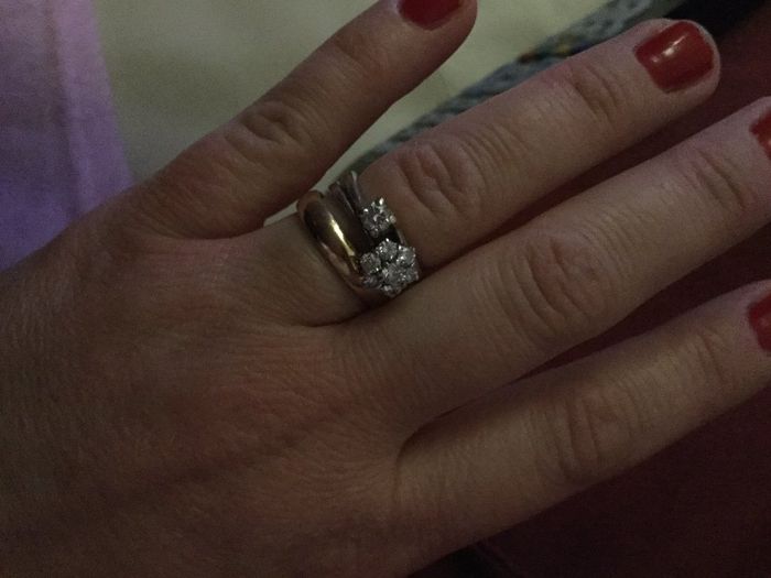 Ecco i miei anelli....