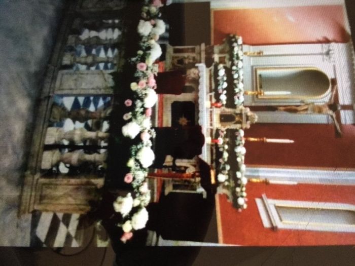 Balaustre dietro altare