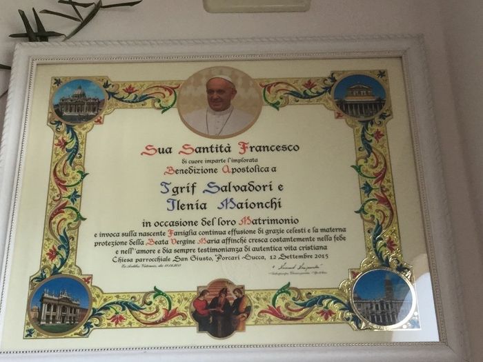 Benedizione Del Papa Su Pergamena Come richiedere la "benedizione apostolica su pergamena" (o
