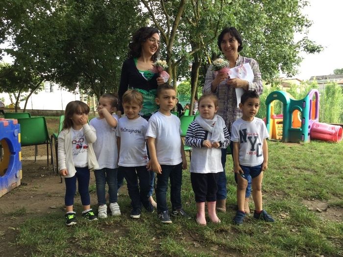 Con le sue maestre!!!!