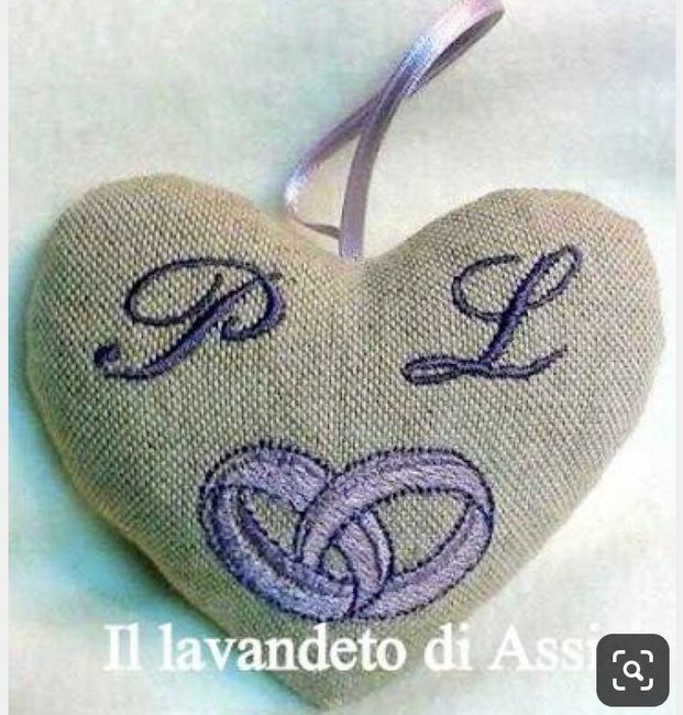 Idee Segnaposto matrimonio punto croce - 1
