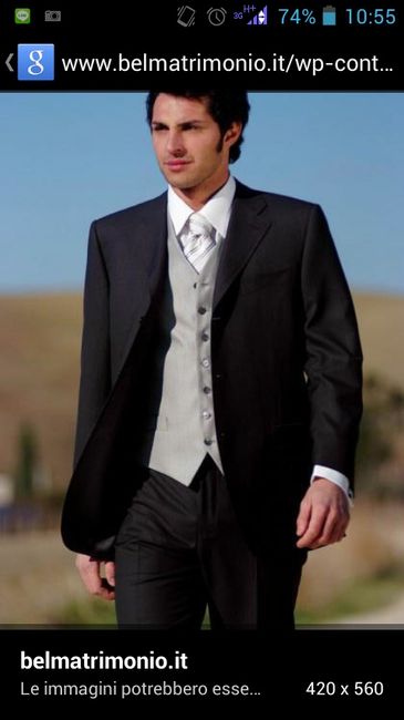 Panico da abito da sposo... - 1