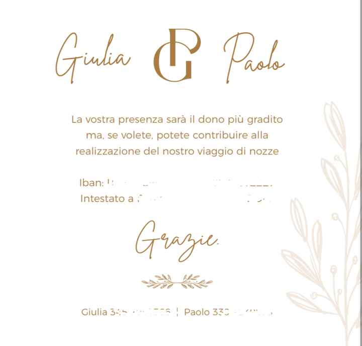 Partecipazioni ed Iban: tanto brutto? - 1