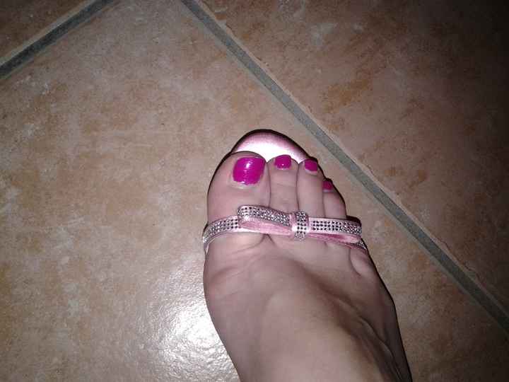 my pink shoes