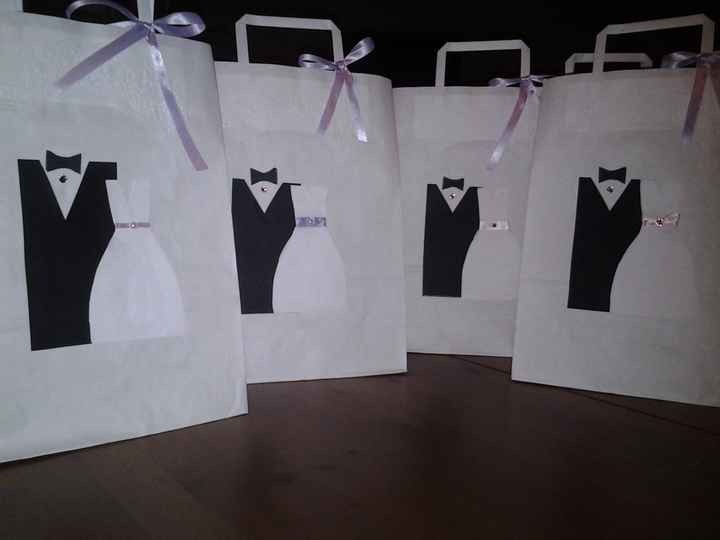 my wedding bags
