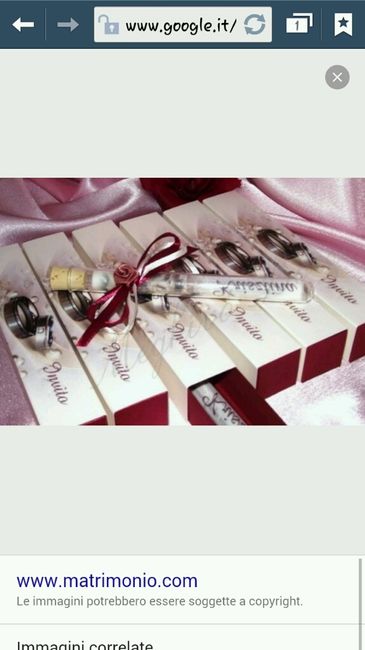 Partecipazioni in bottiglia tema mare - 1