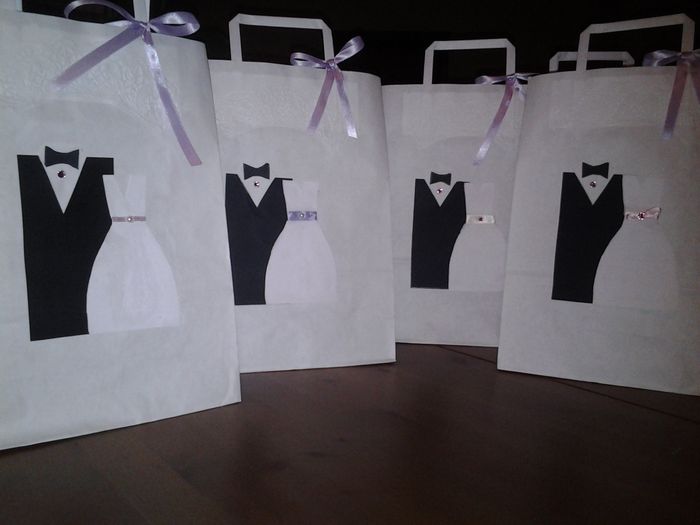 my wedding bags