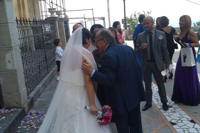 appena usciti dalla chiesa