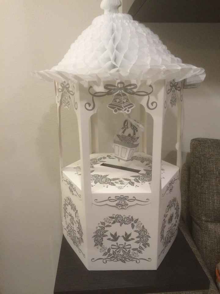 Wedding Time Wishing well card box