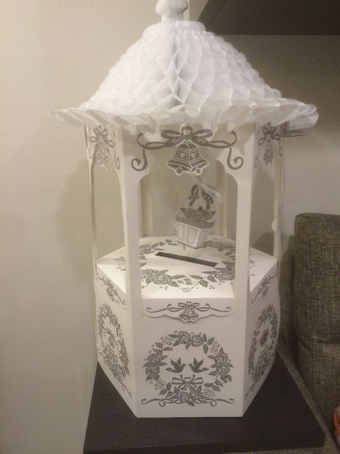Wedding Time Wishing well card box