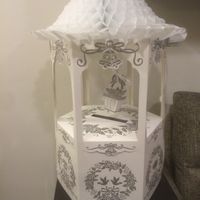 Wedding Time Wishing well card box