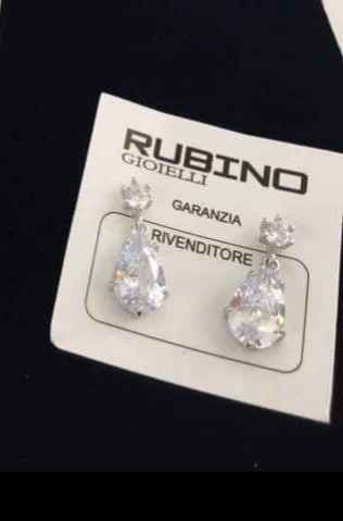 Orecchini oro rosa - 1