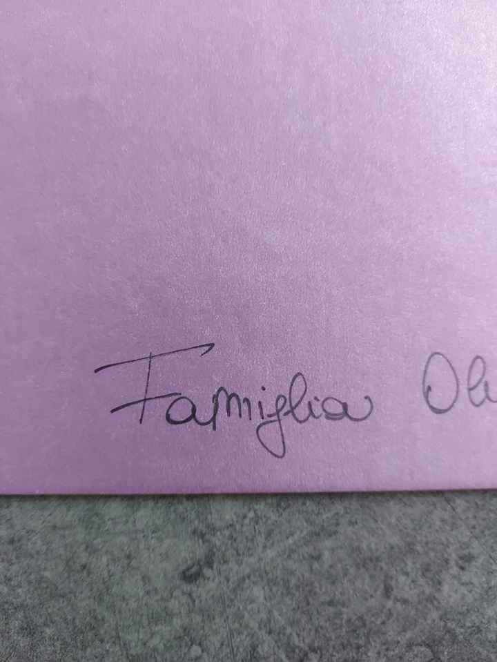 Font nomi sugli inviti - 1