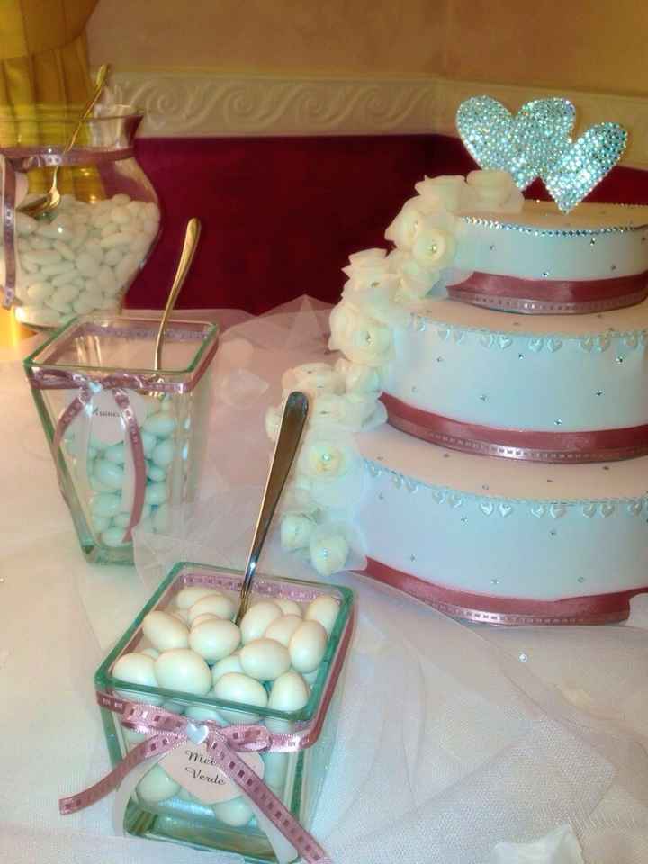 Tavoli e confettata , tema rosa antico! - 4