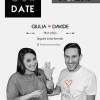 Il nostro save the date è stato questo..fatto da una mia amica grafica e inviato via Whatsapp..ha pr