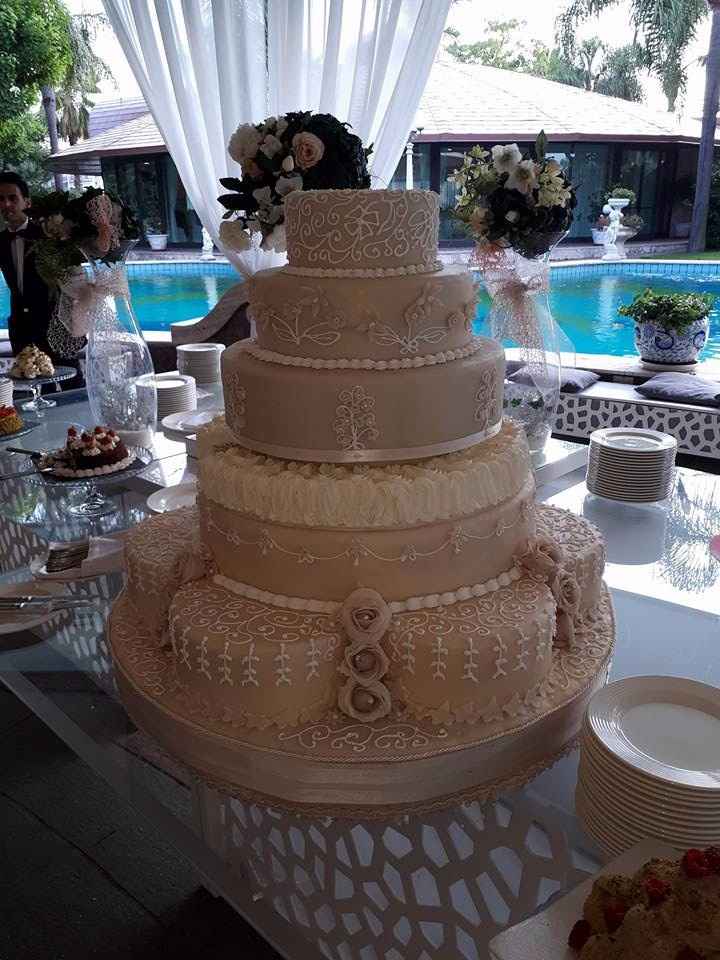la torta nuziale