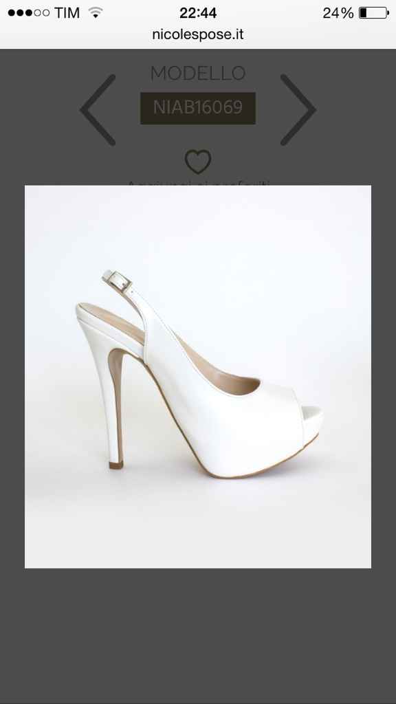 Scarpe sposa, mi fate vedere le vostre? - 1