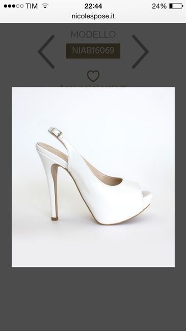 Scarpe sposa, mi fate vedere le vostre? - 1