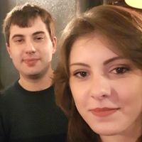 Io e Claudio a una cena di 18esimo compleanno