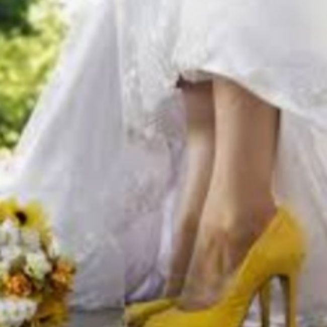 Scarpe gialle si o no? 1