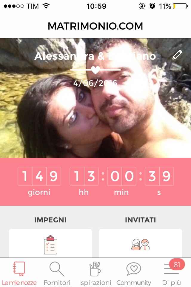 Come avete personalizzato l'app? - 1