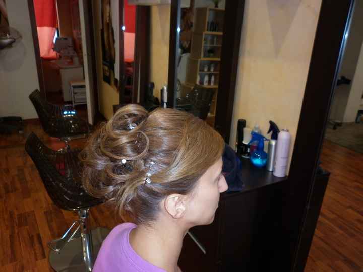 acconciatura laterale