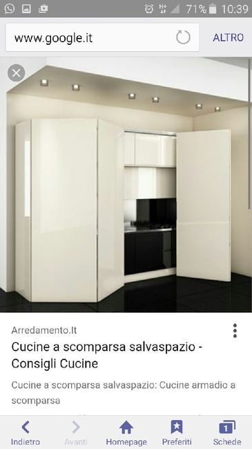 Cucina a scomparsa - 1