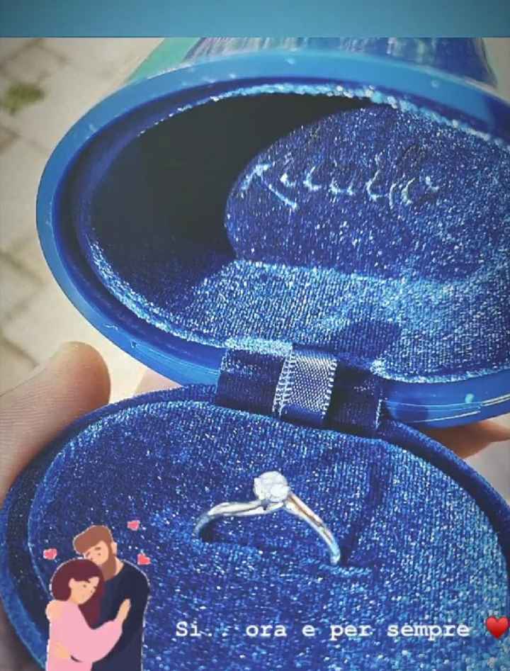 E ora mostraci una foto del tuo anello di fidanzamento! - 1