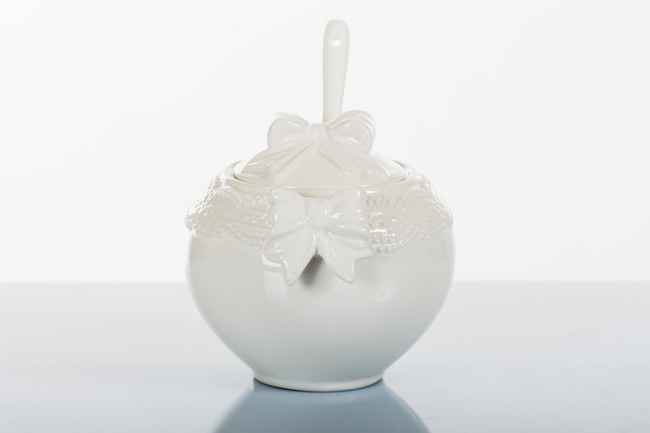 Zuccheriera con fiocchetto