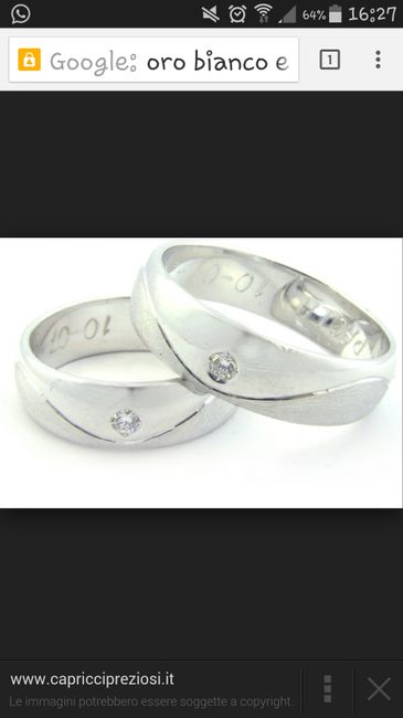Fedi in oro bianco: si o no? - 1