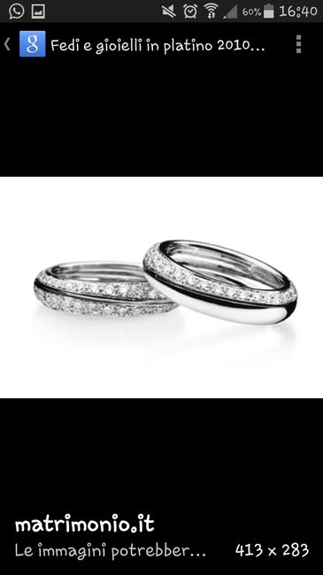 Fedi in oro bianco: si o no? - 2