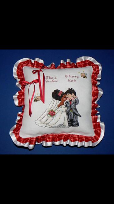 Cuscino portafedi - 1