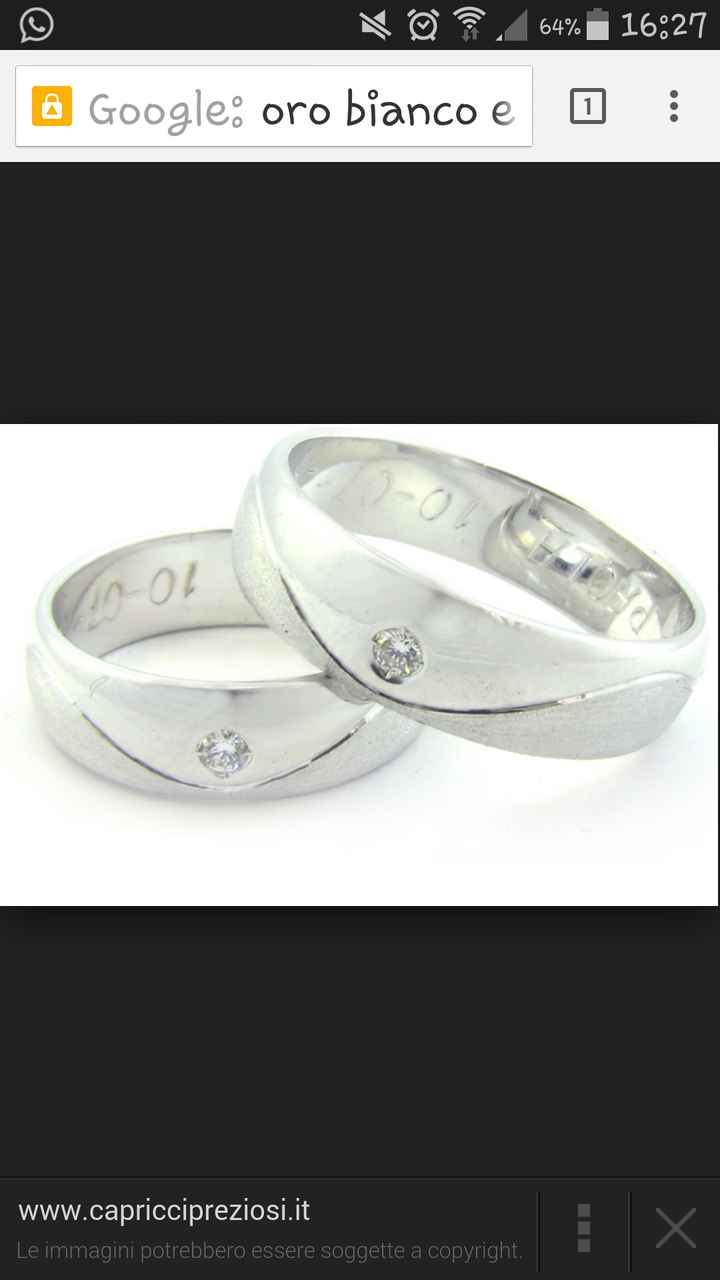 Fedi in oro bianco: si o no? - 1