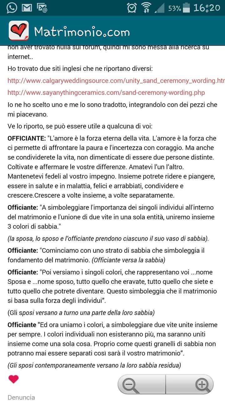 Rito della sabbia - 1