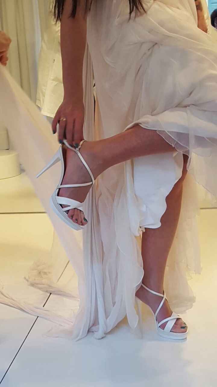 Prova sarta con scarpe