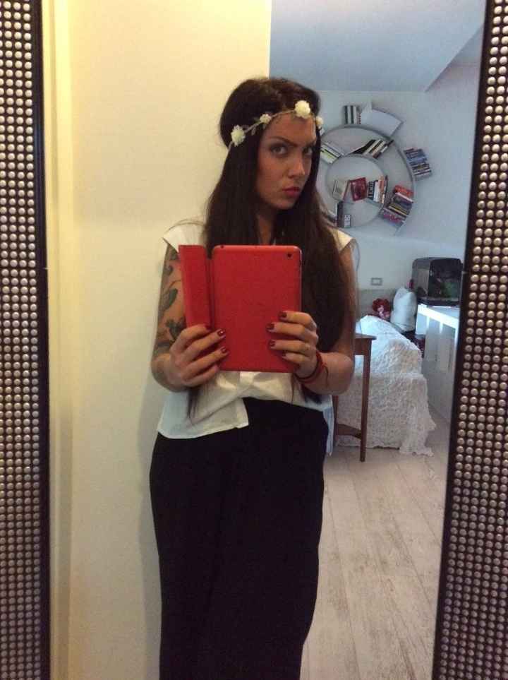 Prova con finta coroncina 