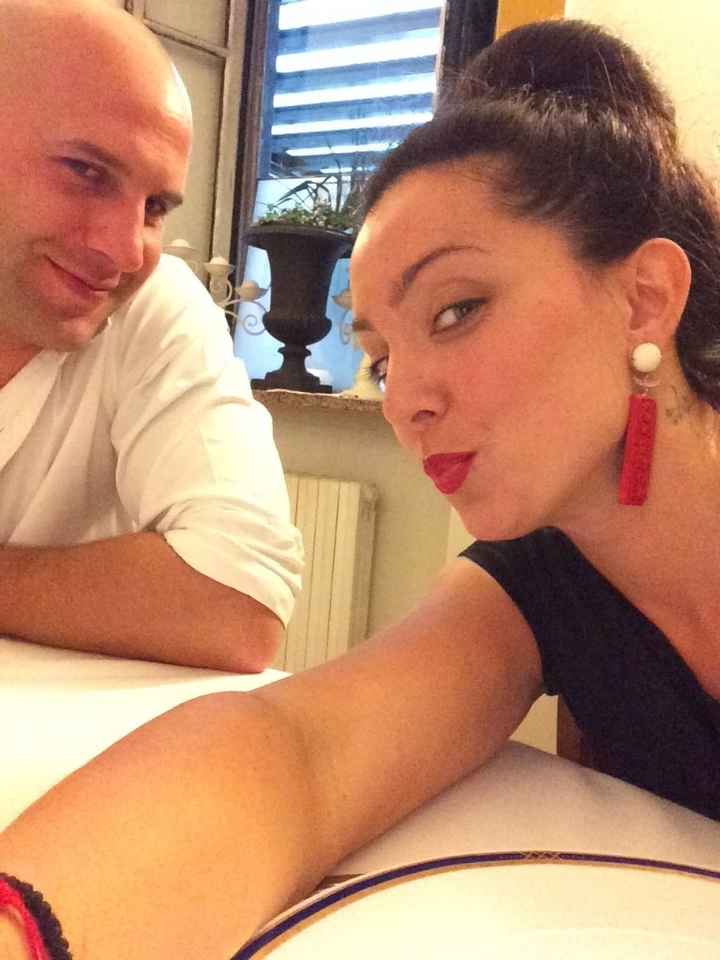 Eccoci, emozionati!! Felici!!!