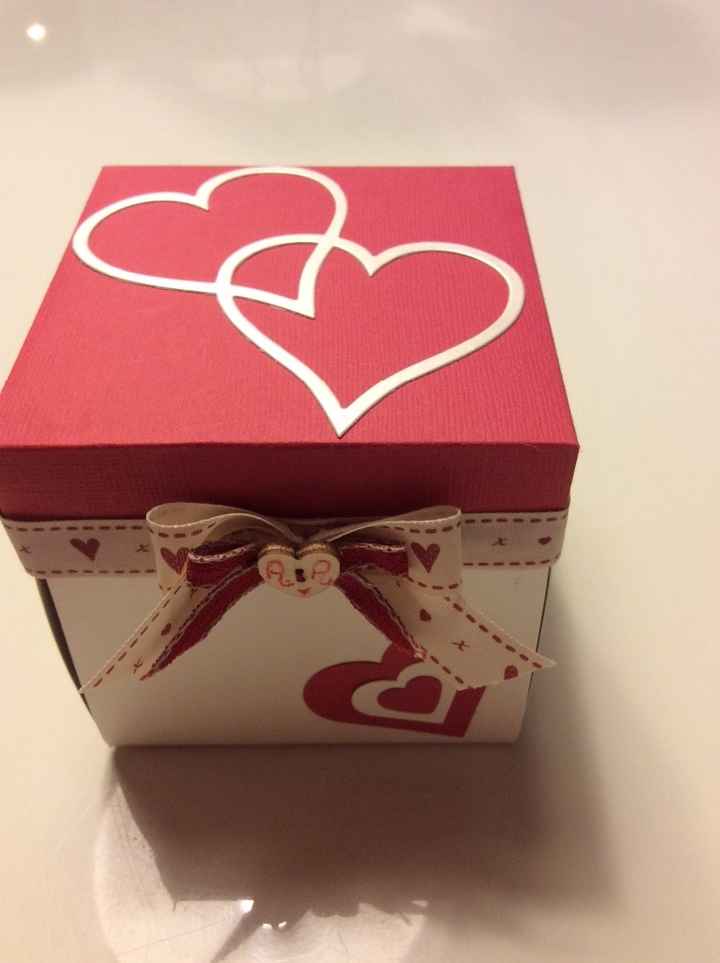 Questa scatolina meravigliosa mi è stata regalata da una bella persona che ha dedicato il suo tempo 