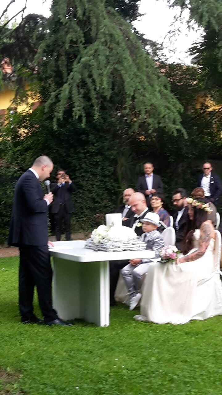 Il rito si bolico celebrato da mio fratello 