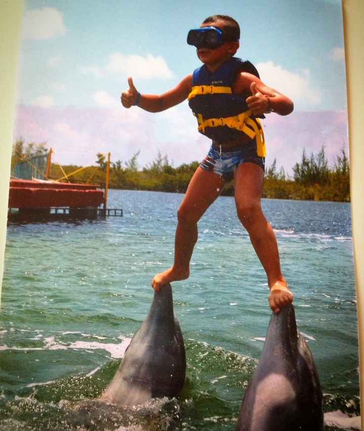Il mio bimbo e l'esperienza con i delfini!!