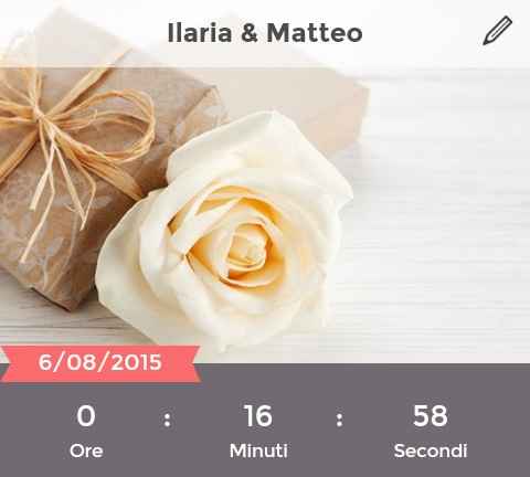 Countdown matrimonio.com - 1