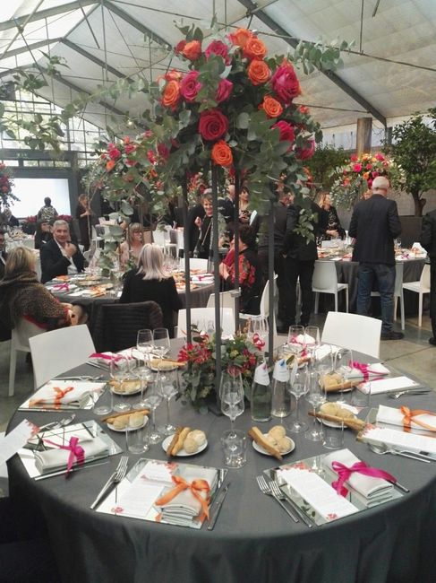 Allestimento dei tavoli