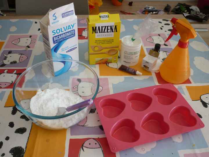 Preparazioe delle ballistiche - bombe da bagno