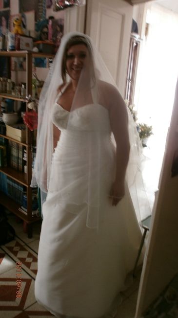 vestito di sposa di mia sorella