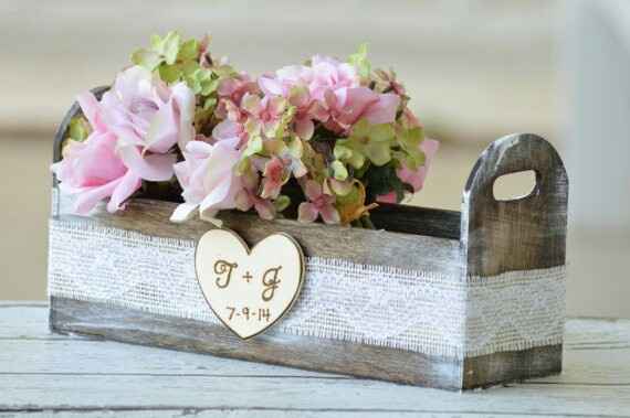 Vi piace centro tavola stile shabby chic - 1