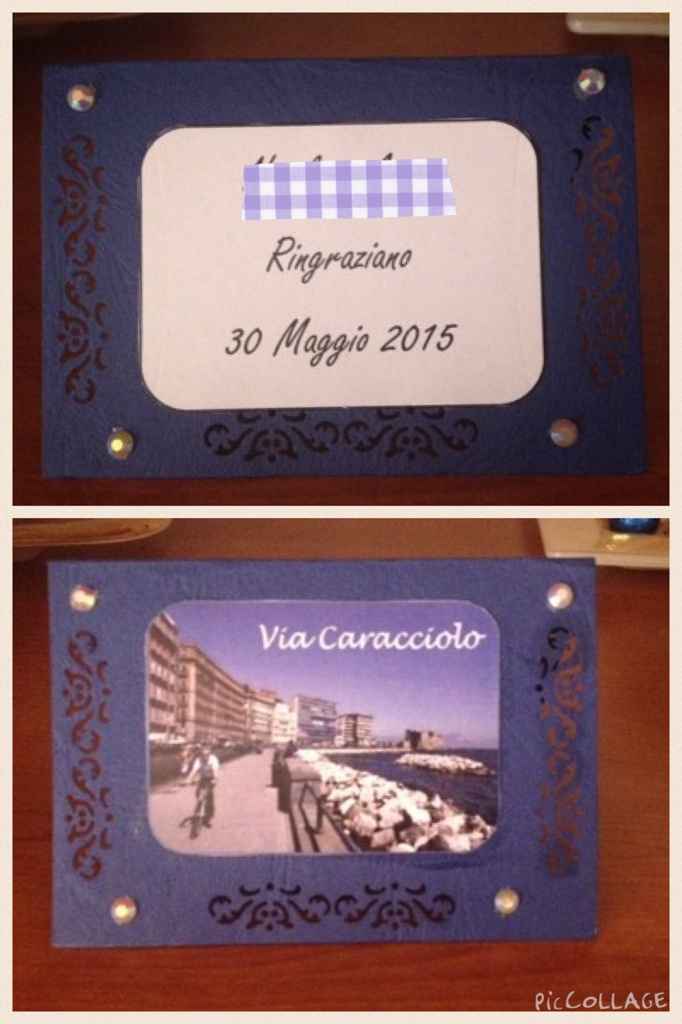 Idea segnaposto...veloce ed economico...chiedo troppo? - 1