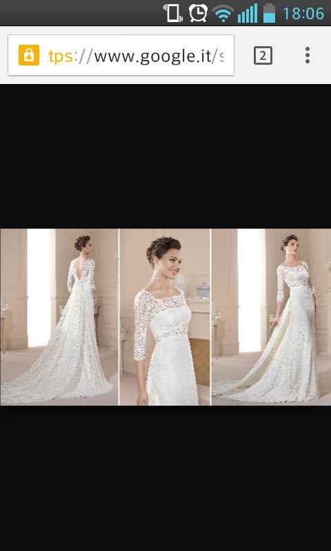 Manica a tre quarti in pizzo a luglio - 1