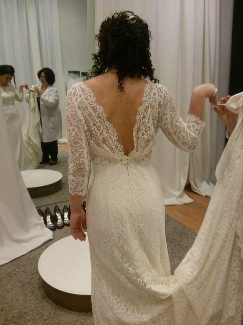 Manica a tre quarti in pizzo a luglio - 1