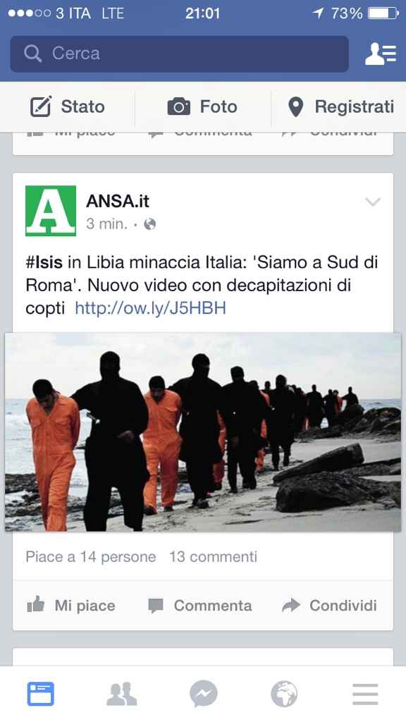 Ho paura dell' isis - 1